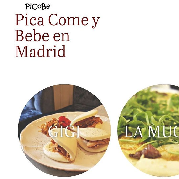 Así era el diseño de su blog con los circulos.