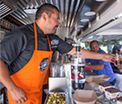 Javier en el Concurso "Cocineros al volante"