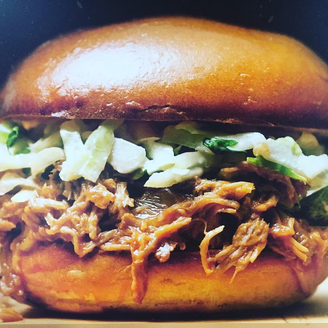 El bocadillo estrella del food truck de Javier.