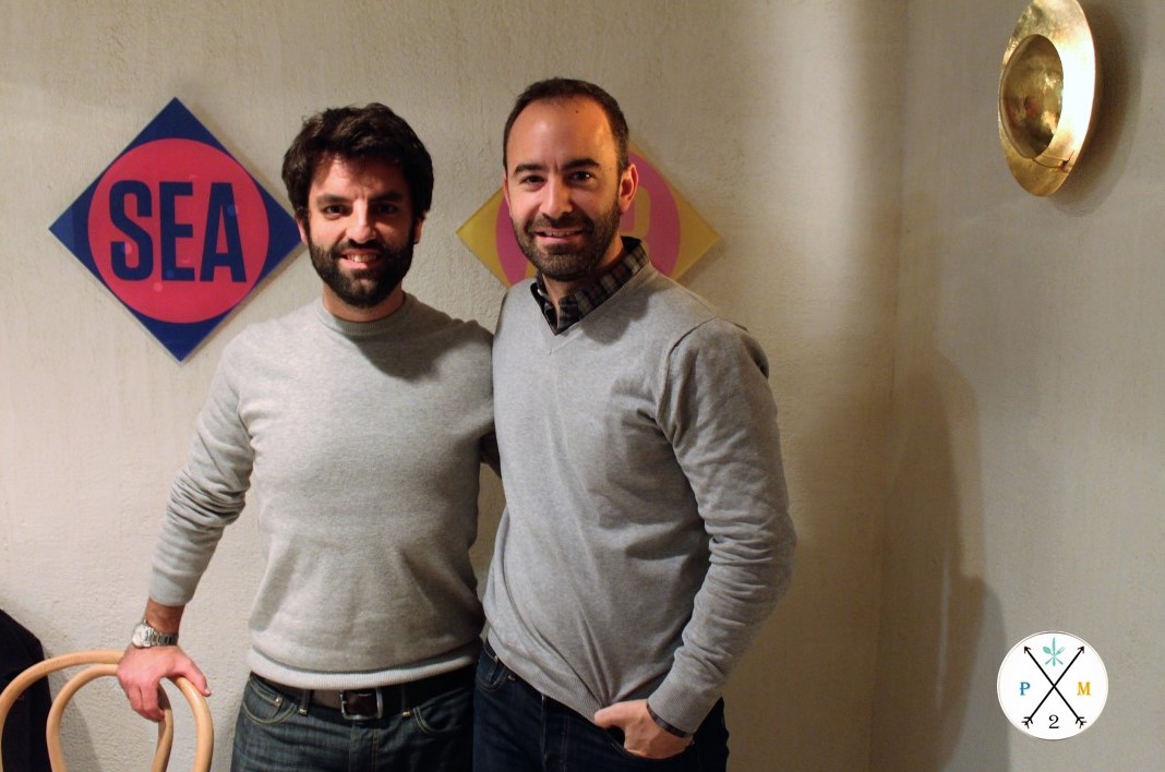 Fernando (izq.) y Jorge (Derecha) son sus fundadores.