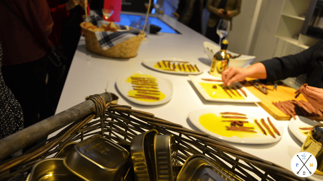 Casa Santoña y sus magníficas anchoas.